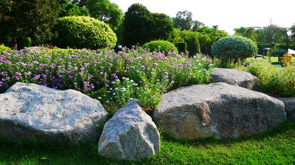 Boulder Landscaping in Rotonda West