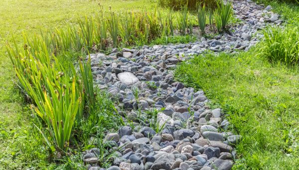 River Rock Garden Installation in Rotonda West