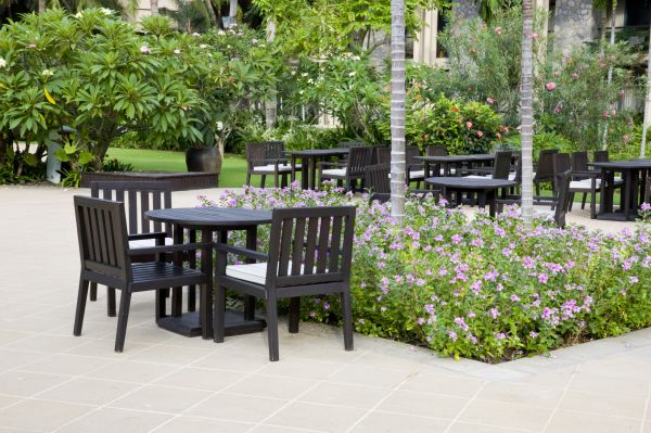 Courtyard Landscaping in Rotonda West