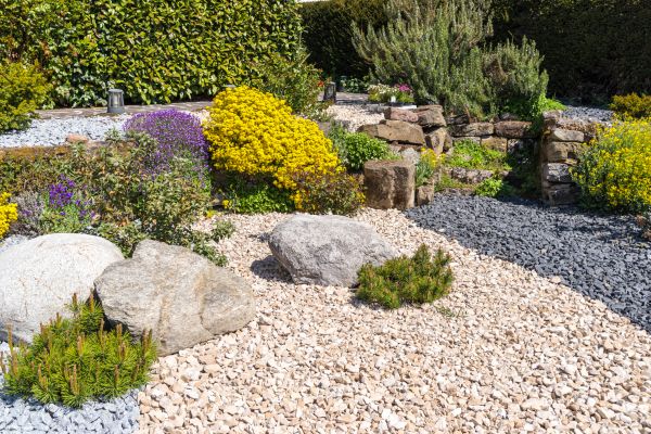 Decorative Gravel Installation in Rotonda West