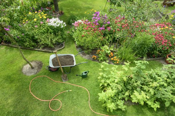 Flower Bed Construction in Rotonda West