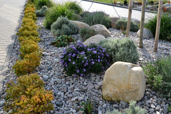 Decorative Rock Installation in Rotonda West