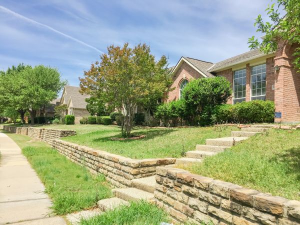 Sloped Yard Landscaping in Rotonda West