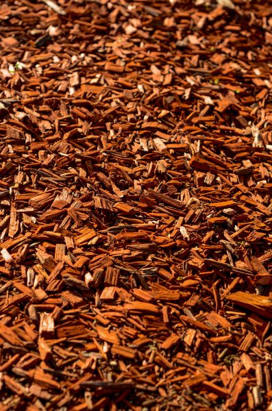 Cedar Mulch Spreading in Rotonda West