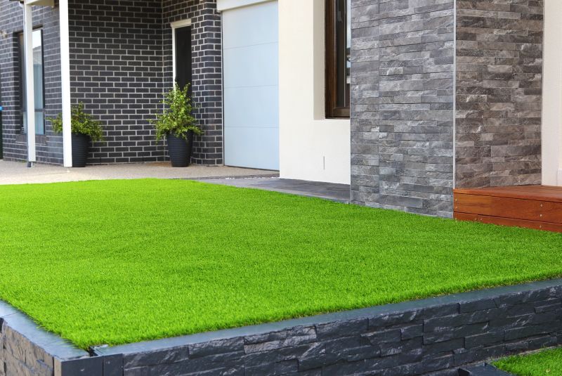 Artificial Grass Installation detail